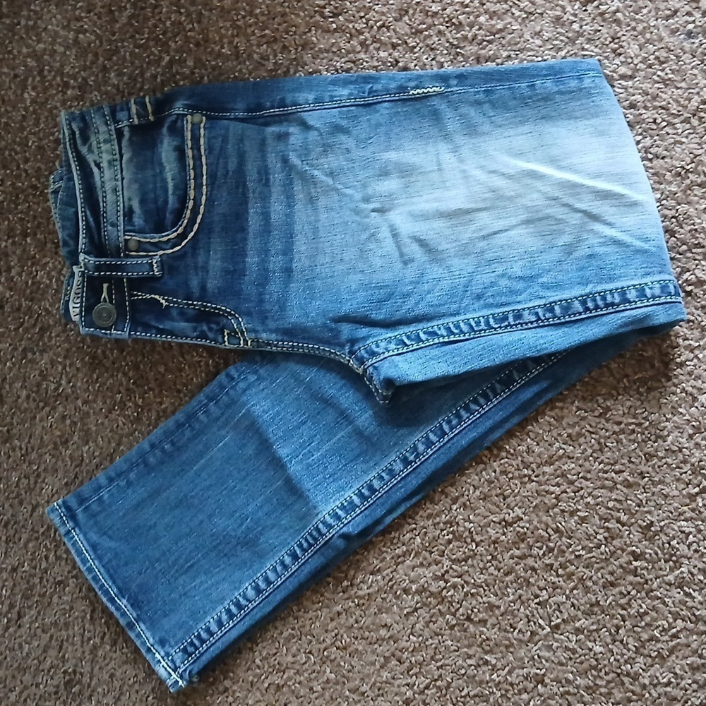 Vigross slim boot cut  blue jeans size 2
